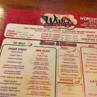 Wild Central Kingston menu