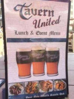 Tavern United food