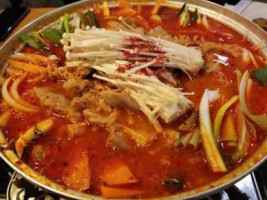 Sam Oh Jeong Korean Bbq food
