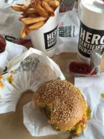 Hero Certified Burgers inside