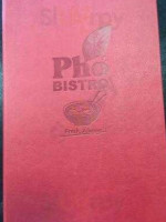 Pho Bistro food