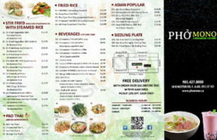 Pho Mono Vietnamese Cuisine food