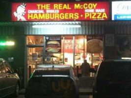 Real McCoy Burgers & Pizza food