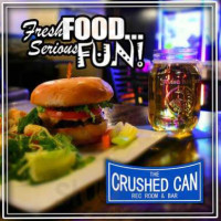 The Crushed Can Sportsbar & Nightclub food