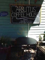 Arbutus Coffee outside