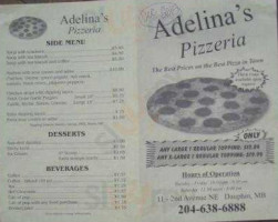 Adelina's Pizzeria menu
