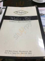 Walter's Table food