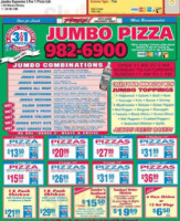Jumbo Pizza food