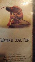 Water's Edge Pub food