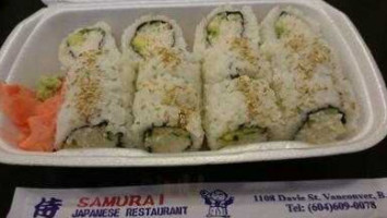 Samurai Sushi On Fraser food
