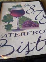 The 878 Waterfront Bistro inside