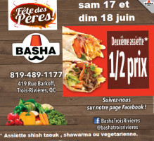 Basha Basha Trois-rivieres Cuisine Libanaise) food