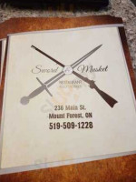 Sword Musket food