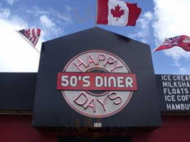 Happy Days 50's Diner inside