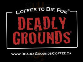Deadly Grounds Café And Curiosities food