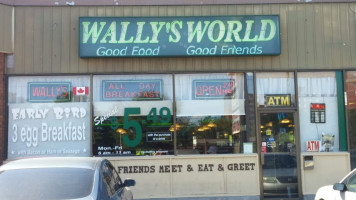 Wally's World Restaurant food