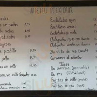 -cafe Le Petit Mexicain menu