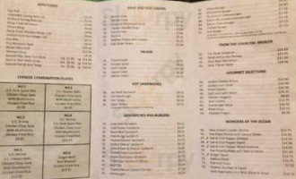 Tasty Mill Restaurant and Lounge menu