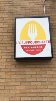 L'oeuf Fourchette food