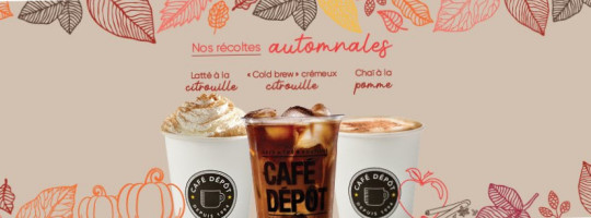 Café Dépôt Mail Champlain food
