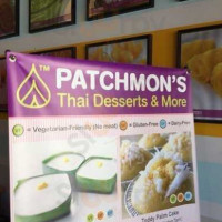 Patchmon's Thai Desserts menu