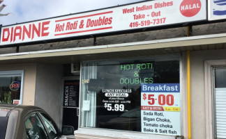 Amira's Hot Roti And Doubles outside