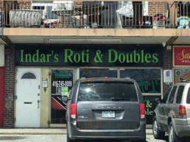 Indars Roti And Doubles outside