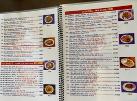 Thomi 99 Vietnamese menu