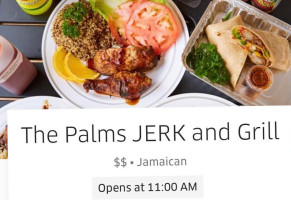 The Palms Jerk Grill food