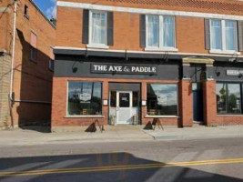 The Axe And Paddle food