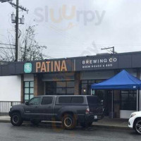 Patina Brewing Co. Brew House Bbq outside