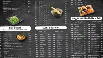 Gordon Sushi House menu