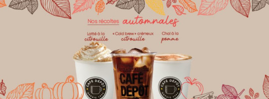Café Dépôt Carrefour Laval food