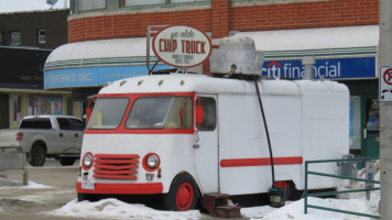 Totally Fryed Chip Truck outside