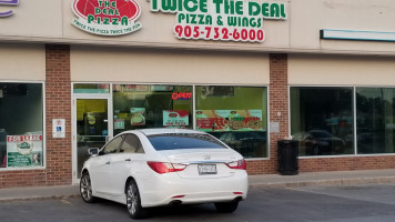 Twice The Deal Pizza outside
