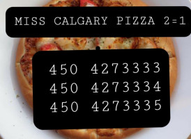 Pizza Miss Calgary Pizza 2 Pour 1 food