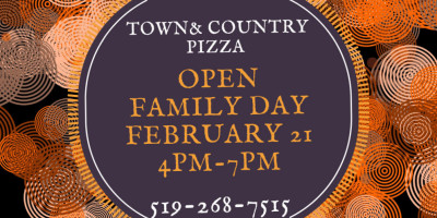 Town And Country Pizza inside