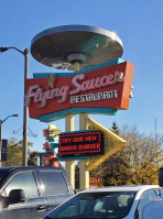 Flying Saucer outside