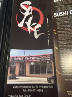 Sake Sushi Windsor outside