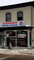 3 Bites Shawarma, Greek Pizza food