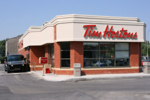 Tim Hortons outside