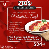 Zio's Italian Kitchen Inc food