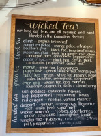WickedCup menu
