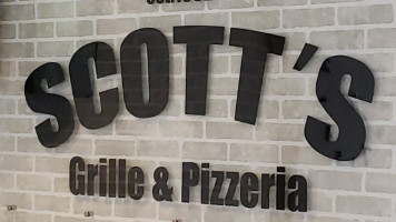 Scott's Grille Pizzeria food