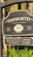 The At Unsworth Vineyards food
