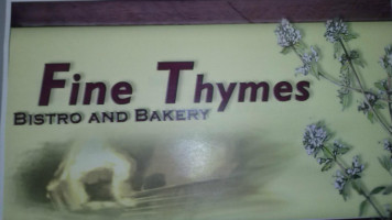 Fine Thymes Bistro And Bakery food