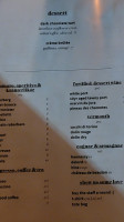 The Oxbow Natural Wine Bar Restaurant menu