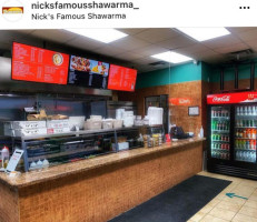 Nick Famous Shawarmas food