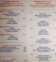 Mun-hing menu