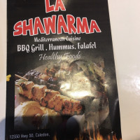 La Shawarma menu